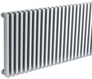 VASCO ZANA ZH-1 DESIGNRADIATOR AS:RECHTS 1264X0500 ALUMINIUM-GRIJS JANUARI M302