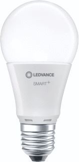 LEDVANCE SMART+ WIFI LED-LAMP PEER E27 9.5W 1055LM 2700-6500K 78MA STRALING 215GRADEN FROST DIMBAAR WIT IP20 DXL 60X115MM 