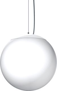RZB PENDELARMATUUR BASIC BALL 350MM LAMPTYPE LED NIET UITW BEH WIT 