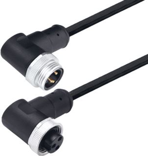 WEIDMULLER SENSOR/ACTORKABEL MET CONNECTOR 5 POLEN UITVOERING ELEKTRISCHE AANSLUITING CONNECTOR 7/8 TYPE INSTEEKCONTACT VELDZIJDIG FEMALE/BUS POSITIE KABELTOEVOER VELDZIJDIG SCHUIN (HOEK) UITVOERING ELEKTRISCHE AANSLUI