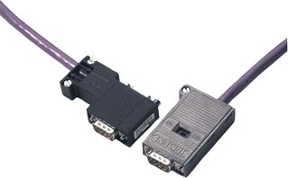 SIEMENS SIMATIC NET CONN. CABLE 830-2 F. PROFIBUS PREASSEMBLED CABLE WITH 2 SUB-D-CONNECTORS 9-POLE SWITCHABLE TERMINATING RESISTORS 5 M 