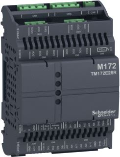 SCHNEIDER ELECTRIC MODICON M171/M172 PLC 24VAC 20-38VDC 5X RELAIS 10X ANALOOG 6X DIGITAAL 