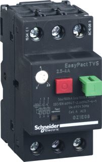 SCHNEIDER ELECTRIC TESYS GZ1 MOTORSTROOMONDERBREKER 3P 2.5..4A THERMO-MAGNETISCHE TRIP-UNIT 