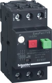 SCHNEIDER ELECTRIC TESYS GZ1 MOTORSTROOMONDERBREKER 3P 1.6..2.5A THERMO-MAGN. TRIP-UNIT 