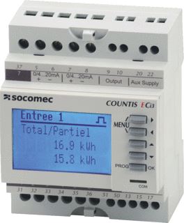 SOCOMEC COUNT ECI3 PULSVEZ 7IN+MA ING