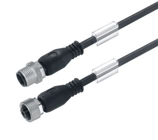 WEIDMULLER SENSOR/ACTORKABEL MET CONNECTOR 3 POLEN UITVOERING ELEKTRISCHE AANSLUITING M12 TYPE INSTEEKCONTACT VELDZIJDIG FEMALE/BUS POSITIE KABELTOEVOER VELDZIJDIG RECHT UITVOERING ELEKTRISCHE AANSLUITING M12 TYPE INSTE