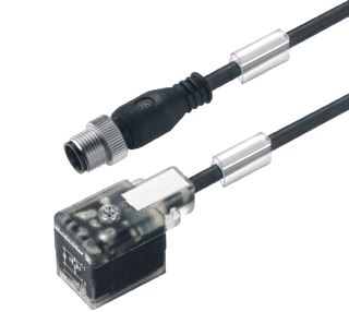 WEIDMULLER SENSOR/ACTORKABEL MET CONNECTOR 3 POLEN UITVOERING ELEKTRISCHE AANSLUITING OVERIG TYPE INSTEEKCONTACT VELDZIJDIG MALE/STIFT POSITIE KABELTOEVOER VELDZIJDIG RECHT UITVOERING ELEKTRISCHE AANSLUITING OVERIG TYPE