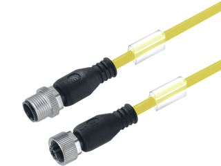 WEIDMULLER SENSOR/ACTORKABEL MET CONNECTOR 5 POLEN UITVOERING ELEKTRISCHE AANSLUITING M12 TYPE INSTEEKCONTACT VELDZIJDIG FEMALE/BUS POSITIE KABELTOEVOER VELDZIJDIG RECHT UITVOERING ELEKTRISCHE AANSLUITING M12 TYPE INSTE