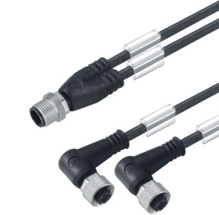 WEIDMULLER SENSOR/ACTORKABEL MET CONNECTOR 4 POLEN UITVOERING ELEKTRISCHE AANSLUITING M12 TYPE INSTEEKCONTACT VELDZIJDIG MALE/STIFT POSITIE KABELTOEVOER VELDZIJDIG RECHT UITVOERING ELEKTRISCHE AANSLUITING M12 TYPE INSTE