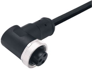 WEIDMULLER SENSOR/ACTORKABEL MET CONNECTOR 5 POLEN UITVOERING ELEKTRISCHE AANSLUITING CONNECTOR 7/8 TYPE INSTEEKCONTACT VELDZIJDIG FEMALE/BUS POSITIE KABELTOEVOER VELDZIJDIG SCHUIN (HOEK) UITVOERING ELEKTRISCHE AANSLUI