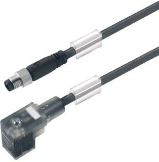 WEIDMULLER SENSOR/ACTORKABEL MET CONNECTOR 3 POLEN TYPE INSTEEKCONTACT VELDZIJDIG MALE/STIFT POSITIE KABELTOEVOER VELDZIJDIG RECHT TYPE INSTEEKCONTACT BEHUIZINGZIJDE MALE/STIFT POSITIE KABELTOEVOER BOXZIJDIG RECHT KABEL