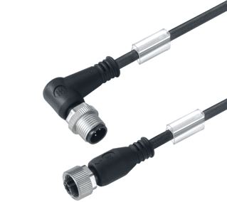 WEIDMULLER SENSOR/ACTORKABEL MET CONNECTOR 5 POLEN UITVOERING ELEKTRISCHE AANSLUITING M12 TYPE INSTEEKCONTACT VELDZIJDIG FEMALE/BUS POSITIE KABELTOEVOER VELDZIJDIG RECHT UITVOERING ELEKTRISCHE AANSLUITING M12 TYPE INSTE