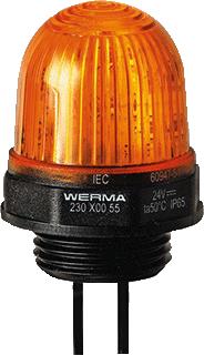 WERMA LED PERMANENT EM 115VAC GEEL 
