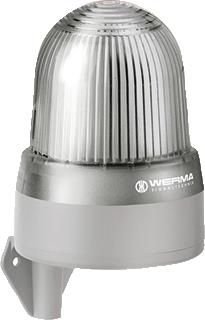 WERMA MIDI COMBINATION 432 OPTISCHE/AKOESTISCHE SIGNAALGEVER BESCHERMINGSGRAAD (IP) IP65 TYPE OPTISCH SIGNAAL CONTINU LICHT LAMPTYPE LED LENSKAP KLEURLOOS BEHUIZING GRIJS STROOMVERBRUIK 155MA NOM. SPANNING 115 230V OPBOU