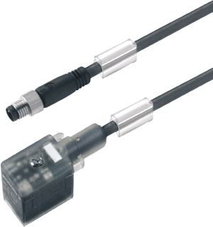 WEIDMULLER SENSOR/ACTORKABEL MET CONNECTOR 3 POLEN TYPE INSTEEKCONTACT VELDZIJDIG MALE/STIFT POSITIE KABELTOEVOER VELDZIJDIG RECHT TYPE INSTEEKCONTACT BEHUIZINGZIJDE MALE/STIFT POSITIE KABELTOEVOER BOXZIJDIG RECHT KABEL