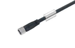 WEIDMULLER SENSOR/ACTORKABEL MET CONNECTOR 3 POLEN UITVOERING ELEKTRISCHE AANSLUITING M12 TYPE INSTEEKCONTACT VELDZIJDIG FEMALE/BUS POSITIE KABELTOEVOER VELDZIJDIG RECHT UITVOERING ELEKTRISCHE AANSLUITING M12 TYPE INSTE