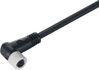 WEIDMULLER SENSOR/ACTORKABEL MET CONNECTOR 3 POLEN UITVOERING ELEKTRISCHE AANSLUITING M12 TYPE INSTEEKCONTACT VELDZIJDIG FEMALE/BUS POSITIE KABELTOEVOER VELDZIJDIG SCHUIN (HOEK) UITVOERING ELEKTRISCHE AANSLUITING M12 TY