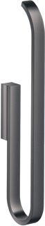 GROHE SELECTION RESERVE-CLOSETROLHOUDER WAND 2 ROLLEN METAAL HARD GRAPHITE 