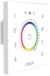 LTECH LED TOUCH CONTROLLER DALI RGB EDT3 