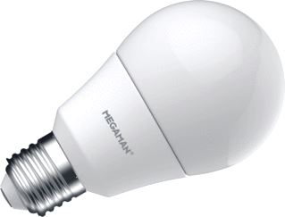 MEGAMAN DIM TO WARM LED-LAMP E27 3,5W BOL 1800-2700K 250LM DIMBAAR 