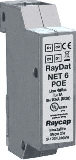 RAYCAP OVERSP BEV V DATA/M&R PROTEC NOM DC 48V DIN-RAIL 35MM 