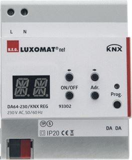 BEG INTERFACE BUSSYSTEEM LUXOMATNET DA64-230/KNX REG