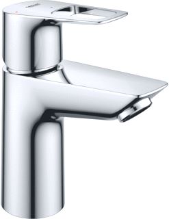 GROHE BAULOOP S-SIZE WASTAFELMENGKRAAN MET WASTE CHROOM 