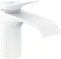 HANSGROHE VIVENIS 80 TOILETKRAAN MAT WIT 