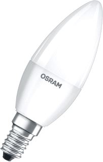 OSRAM LED BASE CLASSIC B LED-LAMP E14 5,5W KAARS 827 2700K 470LM