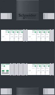 SCHNEIDER ELECTRIC 9-GROEPENKAST 1-FASCHNEIDER ELECTRIC HOOFDSCHAKELAAR MET 3 AARDLEKSCHAKELAARS (3/3/3)