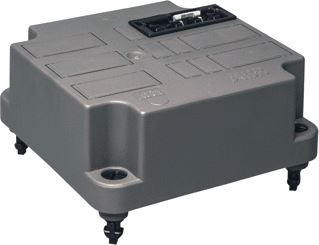 ABB DEKSEL 3640 MET WINSTA CONNECTOR 1X4-P + AANSLUITDRADEN GERECYCLED KUNSTSTOF