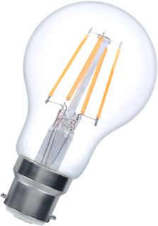 TUNGSRAM FILAMENT GLS LED-LAMP B22D 10,5W PEER 927 2700K 1055LM DIMBAAR 