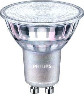 PHILIPS MASTER LED-LAMP REFLECTOR GU10 3.7-35W 270LM 3000K CRI90 DIMBAAR WIT IP20 DXL 50X54MM 