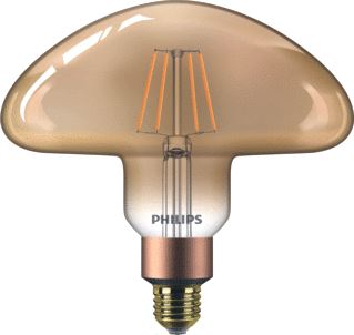 PHILIPS CLASSIC LED-LAMP E27 5W 470LM 1800K CRI80 WIT IP20 DXL 202X188MM 