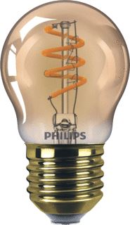 PHILIPS MASTER VALUE LED-LAMP KOGEL E27 2W 136LM 1800K CRI80 DIMBAAR WIT IP20 DXL 46X80MM 