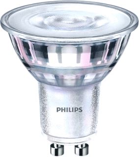PHILIPS COREPRO LED-LAMP REFLECTOR GU10 4-50W 350LM 4000K CRI80 DIMBAAR WIT IP20 DXL 50X54MM 