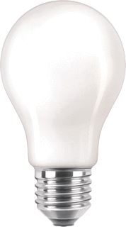 PHILIPS COREPRO LED-LAMP PEER E27 10.5-100W 1521LM 2700K CRI80 MAT WIT IP20 DXL 60X104MM 