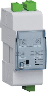 HAGER COM-MODULE MODBUS MET 2 IN-EN UITGANGEN H3+ ENERGY