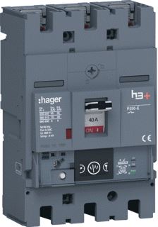HAGER VERMOGENSAUTOMAAT H3+ P250 ENERGY 3P3D 40 A 70 KA BOUTAANSLUITING 