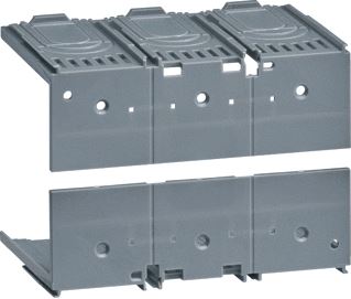 HAGER KLEMAFSCHERMING VOOR ACHTER-EN PLUG-IN-AANSLUITINGEN H3+ P250 3P