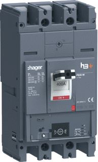 HAGER VERMOGENSAUTOMAAT H3+ P630 ENERGY 3P3D 400 A 50 KA BOUTAANSLUITING 
