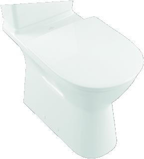 VILLEROY & BOCH O.NOVO VITA DIEPSPELCLOSET VITA COMBINATIE STAAND DIRECTFLUSH 710 X 360MM (DXB) WIT ALPINE ANTIBAC KERAMIEKPLUS