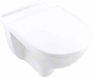 VILLEROY & BOCH O.NOVO VITA DIEPSPELCLOSET VITA WANDHANGEND DIRECTFLUSH 595 X 360MM (DXB) WIT ALPINE KERAMIEKPLUS