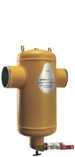 SPIROTECH SPIROTRAP VUILAFSCHEIDER MET MAGNEET EN LASAANSLUITING DN50 MAX. 110°C 10 BAR