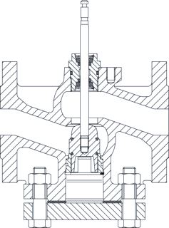 TA CV216 GG 2-WEGAFSL.DN65 PN16 KVS=63,0