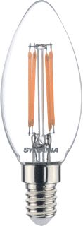 SYLVANIA TOLEDO RT CANDLE 4,5W CL 470LM 827 E14 SL