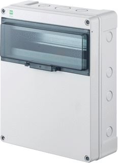 LSK INSTALLATIEKAST M/DIN-RAIL LEEG