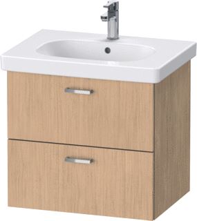 DURAVIT WASTAFELONDERKAST XBASE 600X458X560MM CORPUS EIKEN MUUR