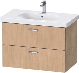 DURAVIT WASTAFELONDERKAST XBASE 800X458X560MM CORPUS EIKEN MUUR 