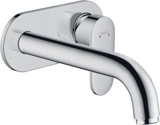 HANSGROHE VERNIS BLEND 2-GATS INBOUW WASTAFALMENGKRAAN CHROOM 